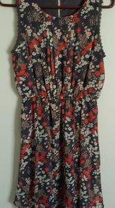 Flowered Sundress with Cottage Core, Small